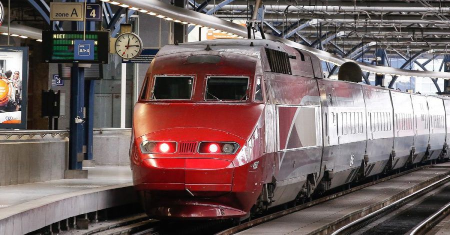 Ein Thalys-Hochgeschwindigkeitszug in Brüssel (Archivbild).