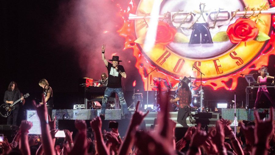 Guns N' Roses sind derzeit auf Welttournee. (ili/spot)