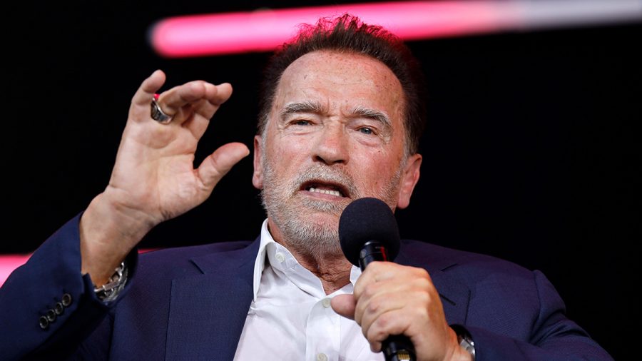 Arnold Schwarzenegger auf einer Veranstaltung