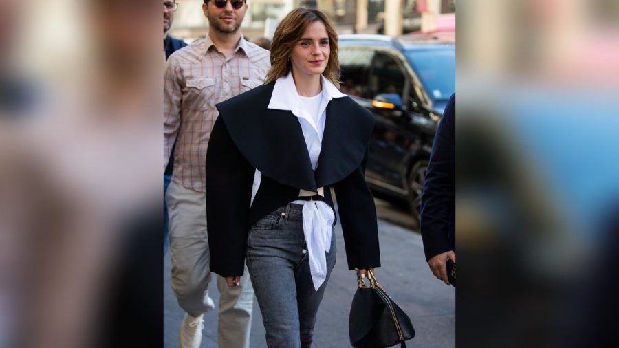 Emma Watson bei der Paris Fashion Week. (ili/spot)