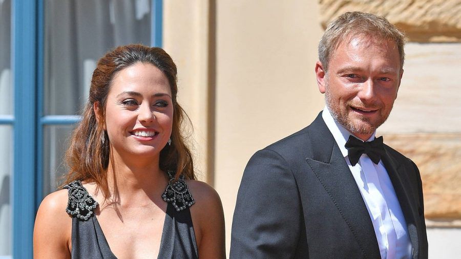 Christian Lindner und Franca Lehfeldt haben auf Sylt geheiratet. (hub/spot)