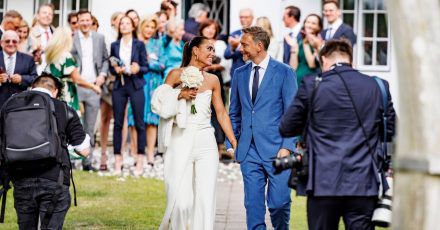 Franca Lehfeldt und Christian Lindner heirateten auf Sylt