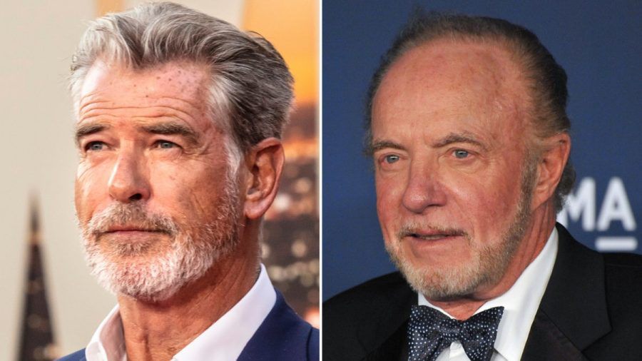 Pierce Brosnan (li.) stand mit James Caan für "Fast Charlie" vor der Kamera. (jom/spot)