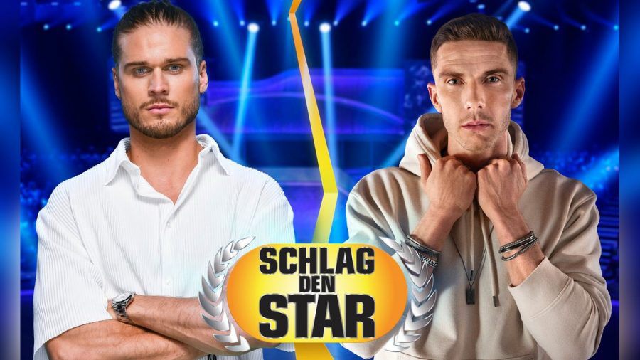 Rúrik Gíslason und Robin Gosens duellieren sich bei "Schlag den Star". (spot)