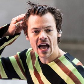 Harry Styles bei einem Auftritt in New York City