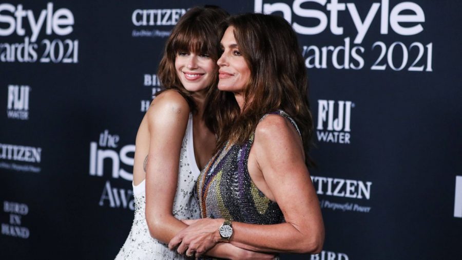 Kaia Gerber und Cindy Crawford auf dem roten Teppich