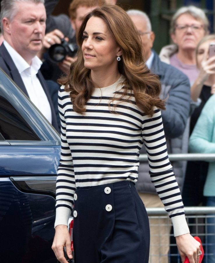 Kate Middleton Stil Breton Streifen