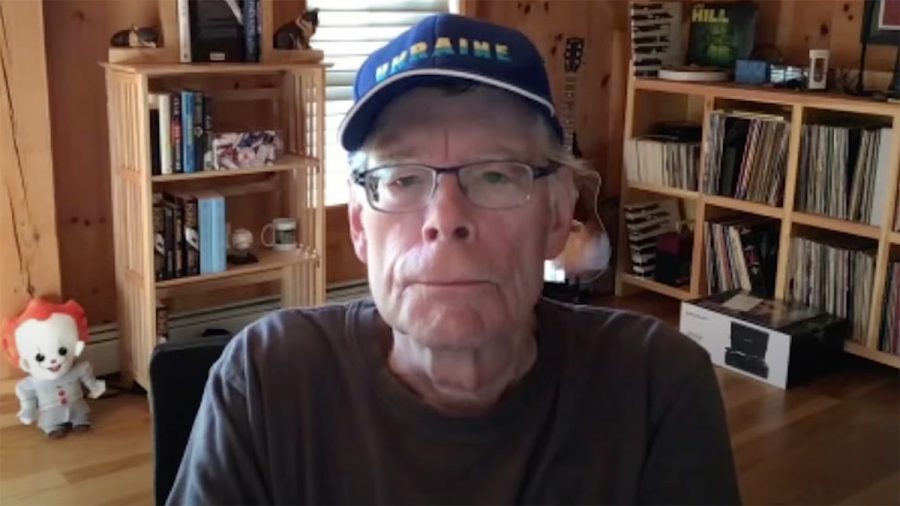 Stephen King beim Fake-Anruf