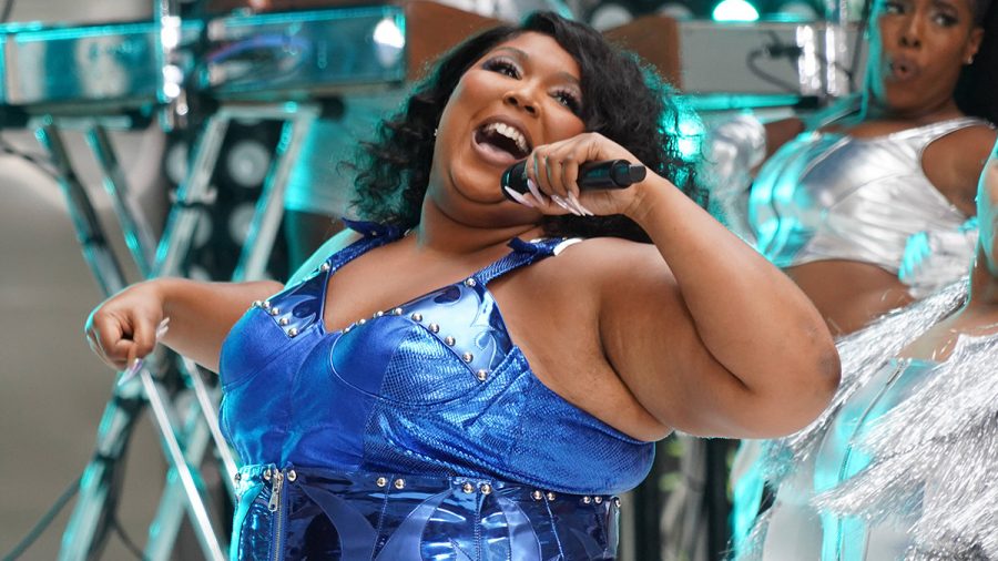 Lizzo auf der Bühne