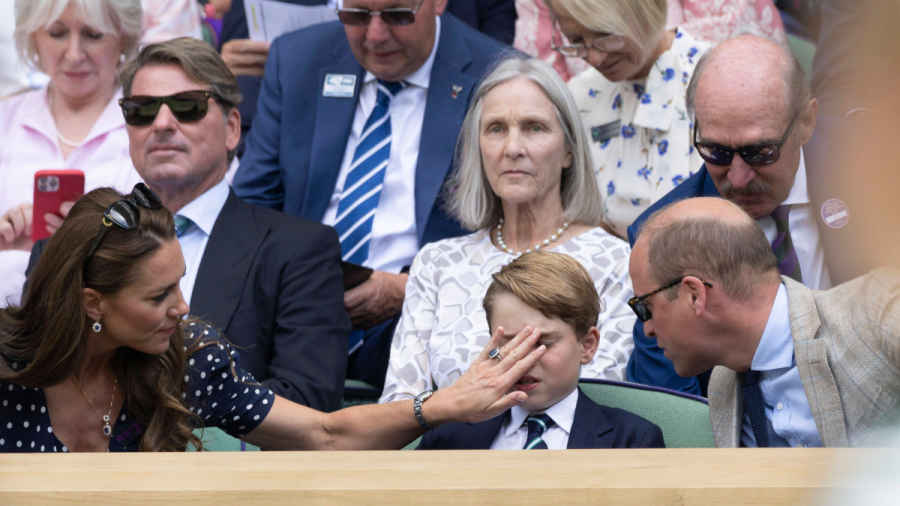 Prinz George beim Wimbledon-Finale