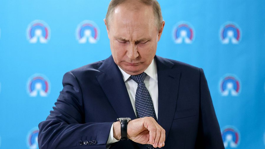 Wladimir Putin wartet