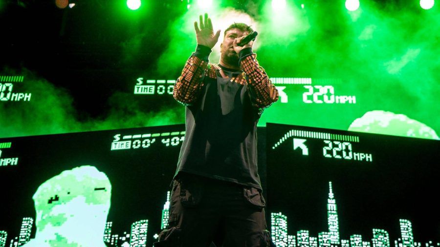Marteria, hier während eines Auftritts in Hamburg, musste aufgrund des Wetters am Freitag sein Konzert absagen. (wue/spot)