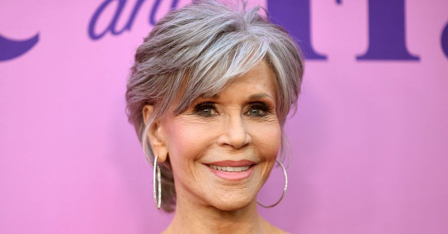 Jane Fonda im April 2022 bei einer Premiere in Hollywood.