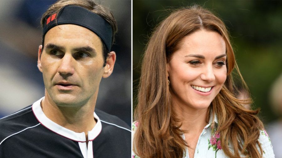 Roger Federer wird mit Herzogin Kate Tennis spielen. (jom/spot)