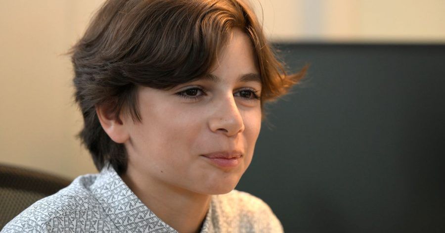 Der höchstbegabte Ruben Charara hat schon mit zwölf Jahren das Abitur in der Tasche.