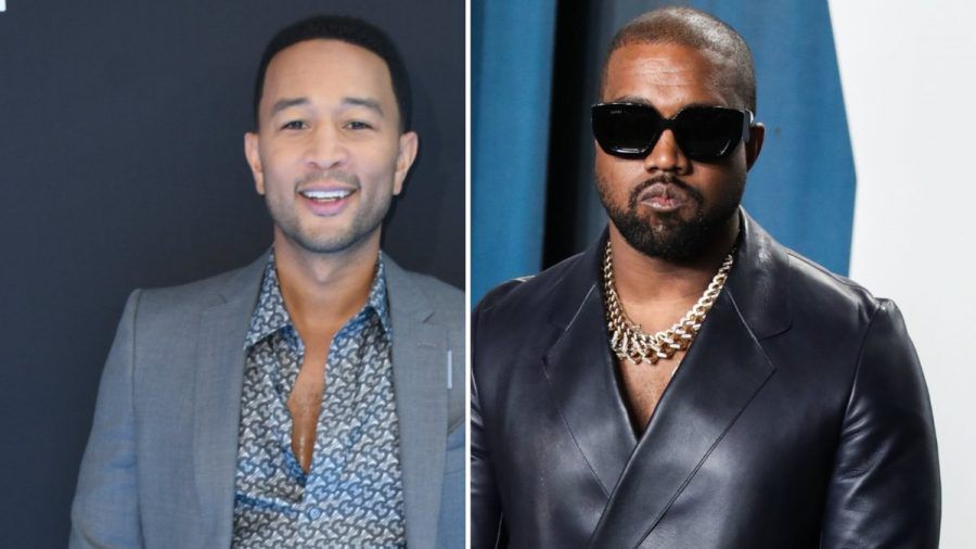 John Legend (l.) und Kanye West haben schon zusammengearbeitet. (amw/spot)