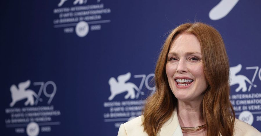 Jurypräsidentin Julianne Moore in Venedig.