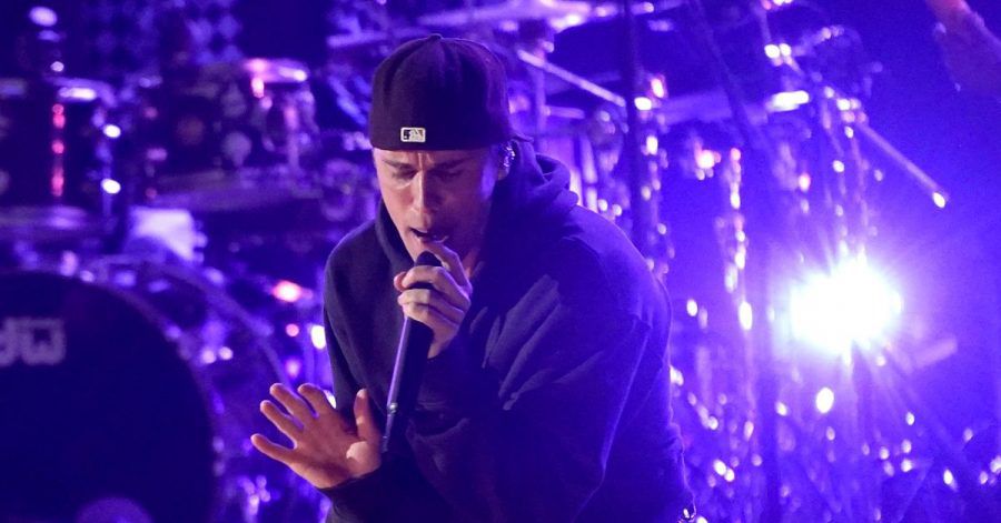 Justin Bieber bei den 64. Grammy Awards.