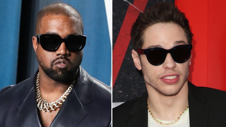 Der Kampf zwischen Kanye West (l.) und Pete Davidson geht weiter. (smi/spot)