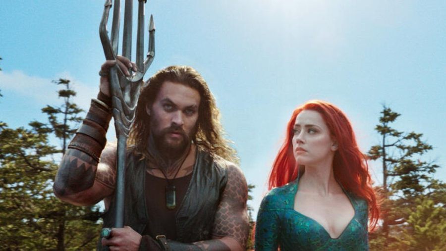 Jason Momoa und Amber Heard in "Aquaman" (2018). (aha/spot)