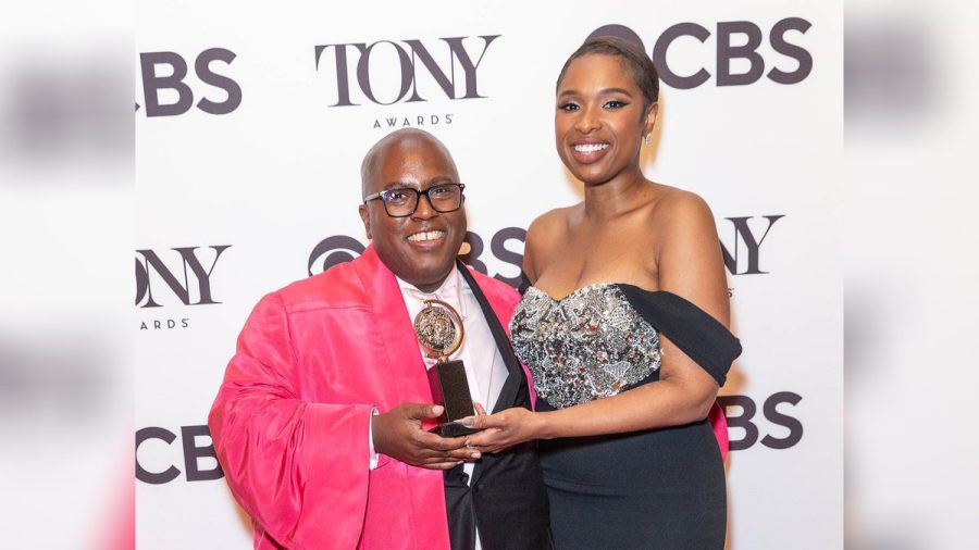 Jennifer Hudson bei den Tony Awards mit Kollege Michael R. Jackson. (amw/spot)