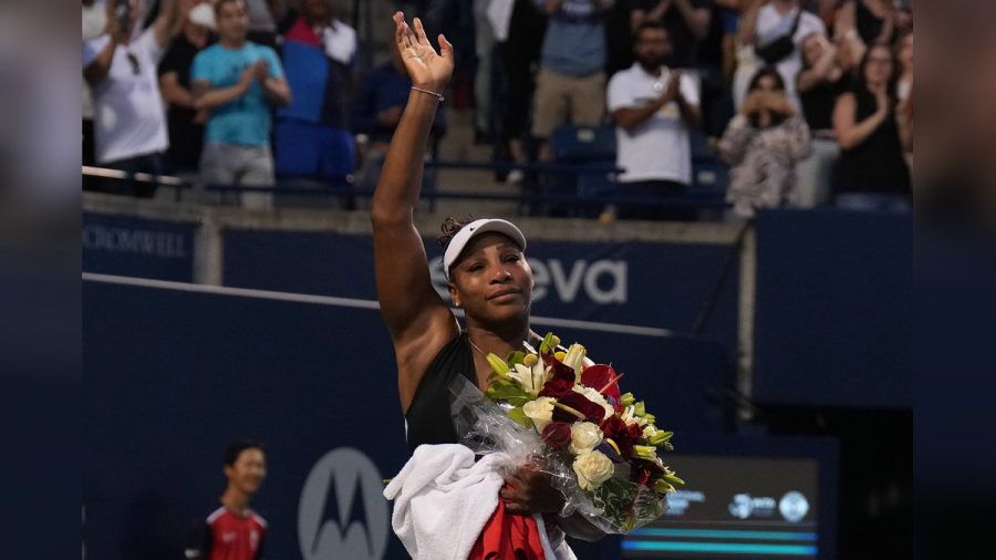 Serena Williams nach ihrem wohl letzten Match in Toronto. (wue/spot)