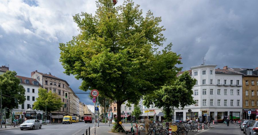 Der Heinrichplatz im Berliner Bezirk Kreuzberg soll bald Rio-Reiser-Platz heißen.