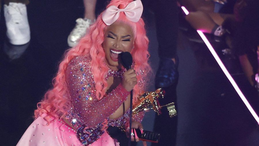 Nicki Minaj auf der Bühne der MTV Video Music Awards. (smi/spot)