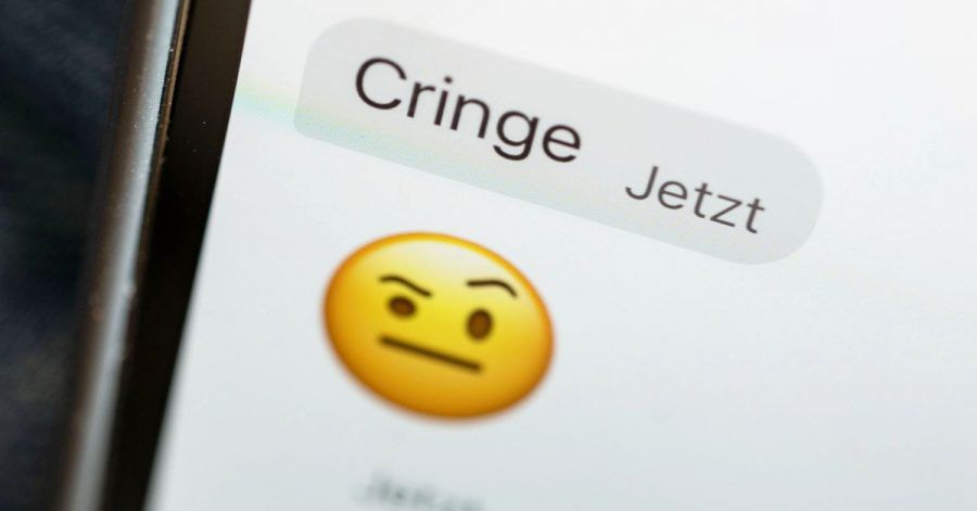 ILLUSTRATION - Das Wort «cringe» war das «Jugendwort des Jahres» 2021. Derzeit läuft die Abstimmung 2022.