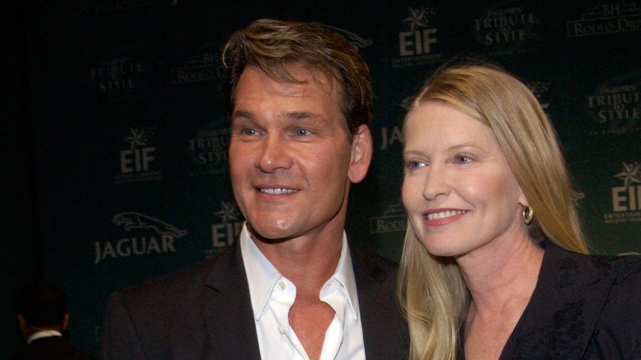 Patrick Swayze und Ehefrau Lisa Niemi im Jahr 2002 in Los Angeles. (lau/spot)