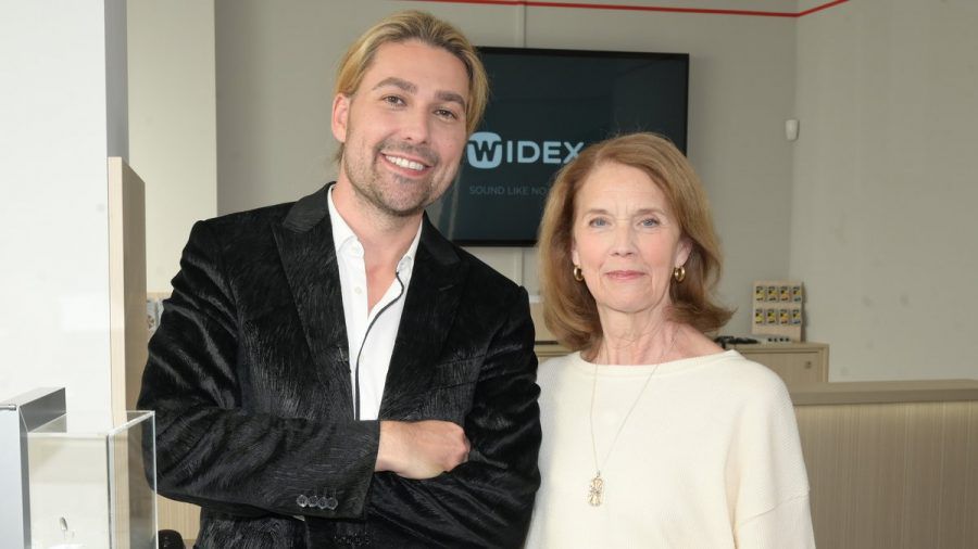 Violinist David Garrett mit seiner Mutter, Dove Bongartz. (ntr/spot)