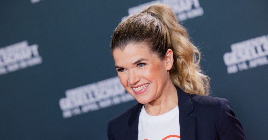 Anke Engelke bei der Premiere des Kinofilms "Eingeschlossene Gesellschaft".