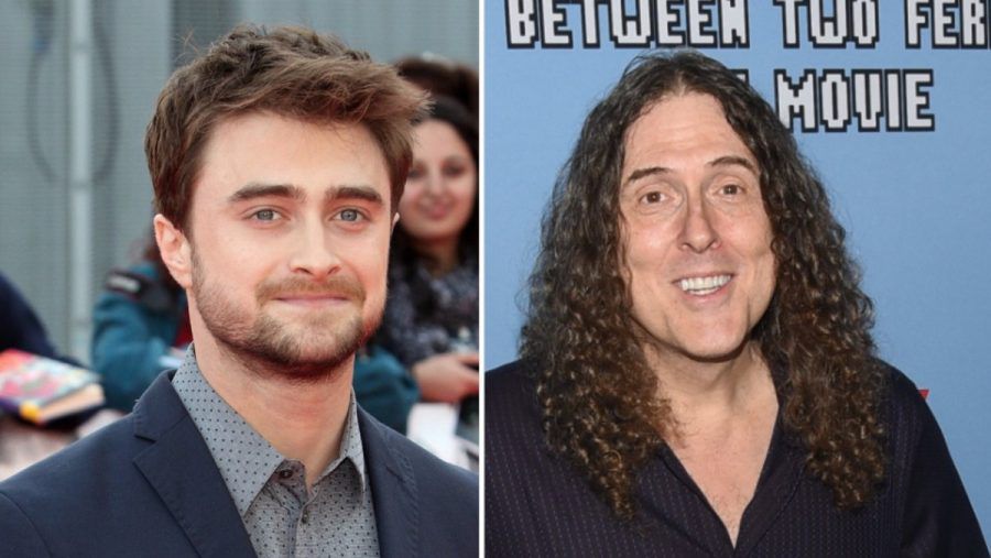 Daniel Radcliffe (li.) wird zu "Weird Al" Yankovic. (lau/spot)