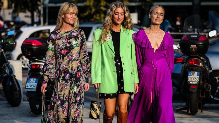 Die dänischen It-Girls Jeanette Madsen, Emili Sindlev und Thora Valdimars (v.l.n.r.) sind Expertinnen in Sachen Scandi-Style. (ntr/spot)