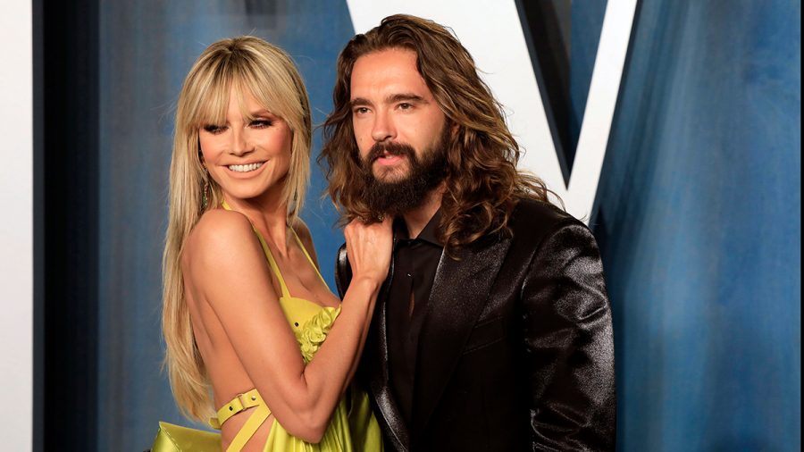 Heidi Klum und Tom Kaulitz posieren für die Kamera