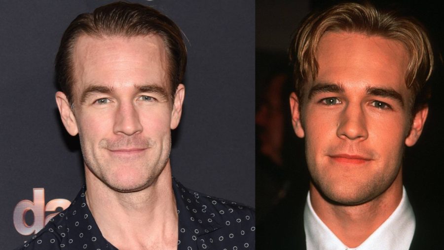 James Van Der Beek sieht heute kantiger aus als 1999 auf dem anderen Foto