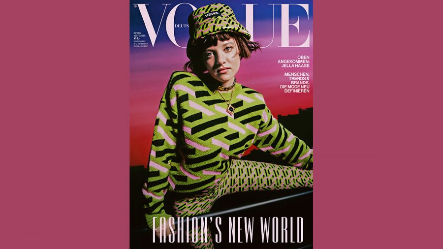 Jella Haase auf dem Vogue Cover