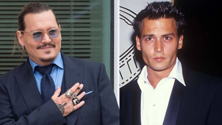 Johnny Depp heute und 1995