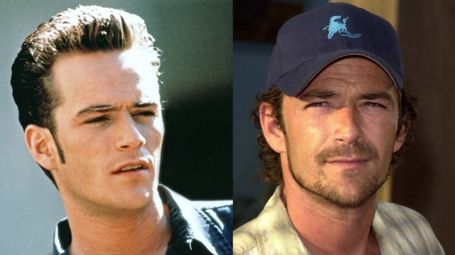 Luke Perry in den 90er Jahren und 20 Jahre später