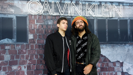 Elias und Noah Becker beim Calvin Klein Event in Berlin
