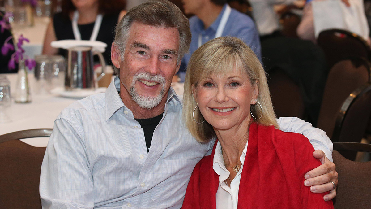 Olivia Newton-John mit Ehemann John Easterling