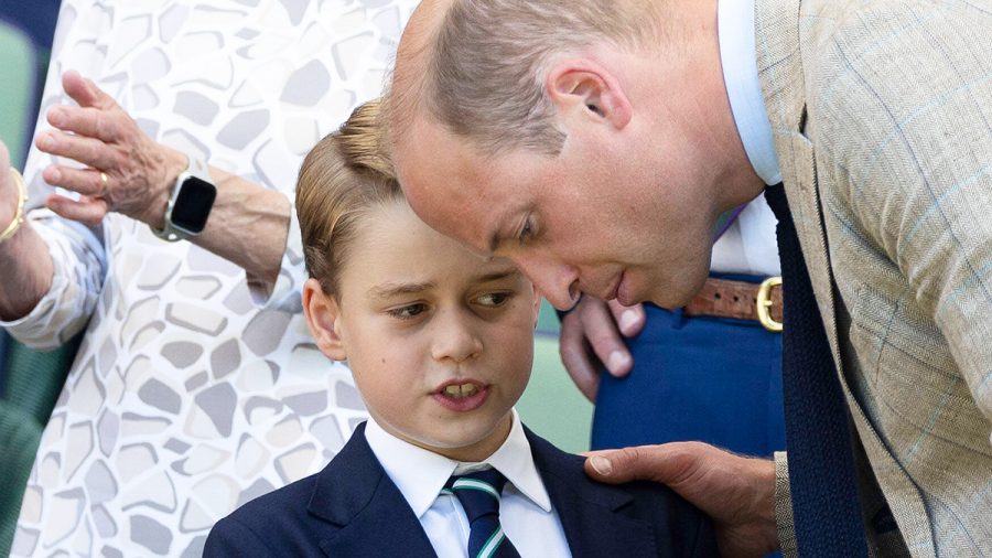 Prinz william und sein Sohn George