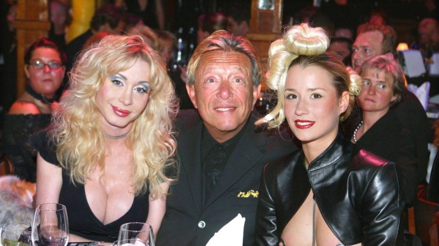 Rolf Eden mit Dolly Buster und von Rogan