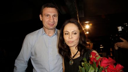 Vitali Klitschko mit seiner baldigen Ex-Frau