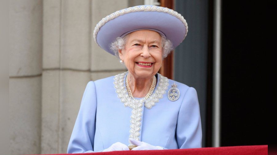 Queen Elizabeth II. anlässlich der Feierlichkeiten zu Ehren ihres Platinjubiläums im Juni 2022 auf dem Balkon des Buckingham Palasts. (ln/spot)