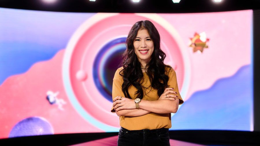 Mai Thi Nguyen-Kim präsentiert ihre neue Sendung: "MAITHINK X - Die Show". (ili/spot)