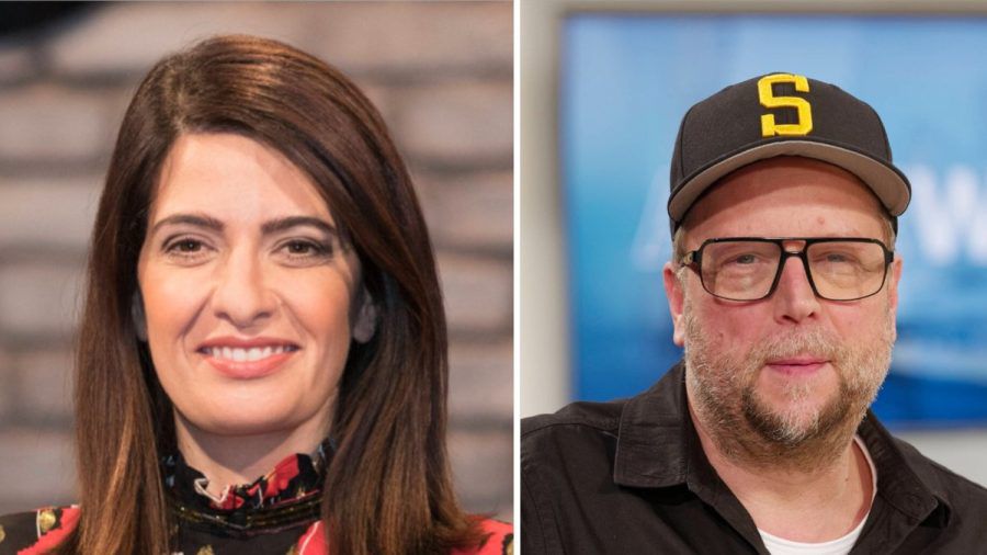 Linda Zervakis und Smudo nehmen am Samstag beim "The Masked Singer"-Auftakt als Rate-Gäste teil. (mia/spot)