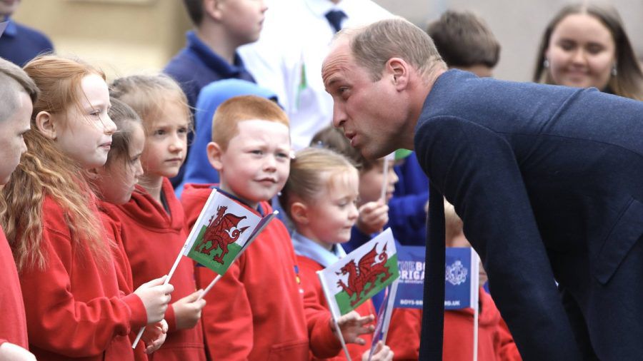 Prinz William bei seinem Wales-Besuch. (hub/spot)