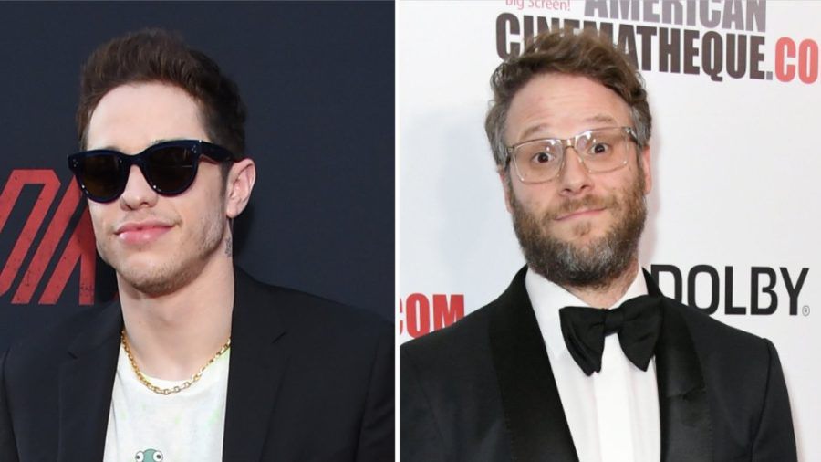 Pete Davidson (links) und Seth Rogen sind nur zwei der Stars aus "Dumb Money". (lau/spot)
