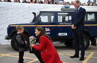 Der vierjährige Theo begeisterte Prinzessin Kate und Prinz William in Wales. (jom/spot)